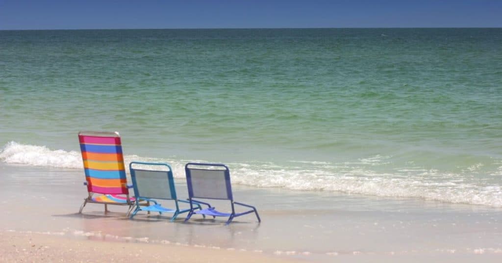 Beach chairs